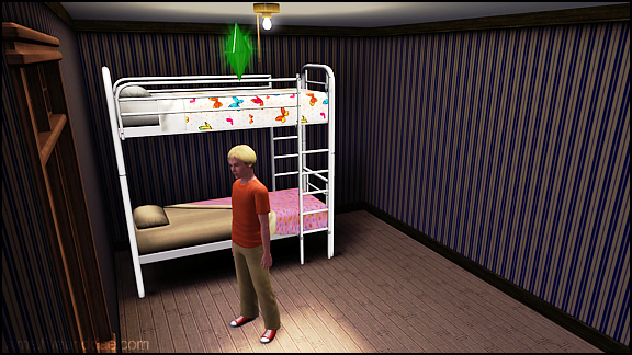The sims 3 a bedroom