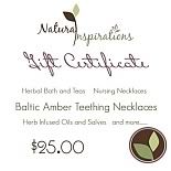 Baltic Amber Teething Necklace Gift Certificate - $25