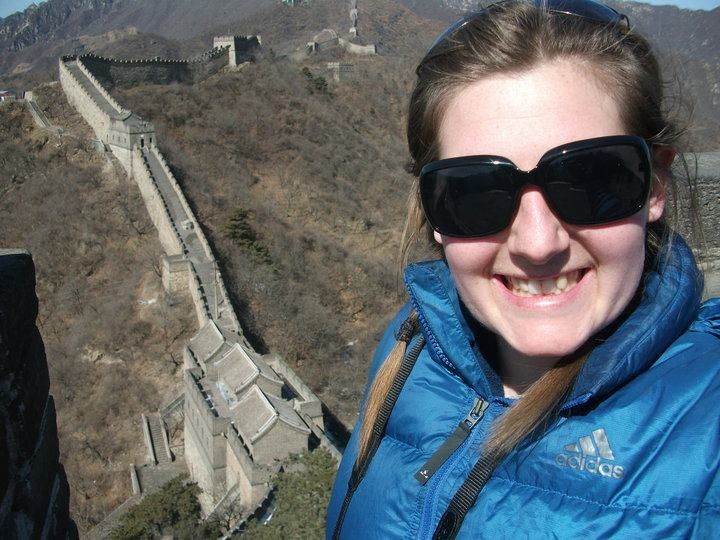 Me atop THe Great Wall of China!