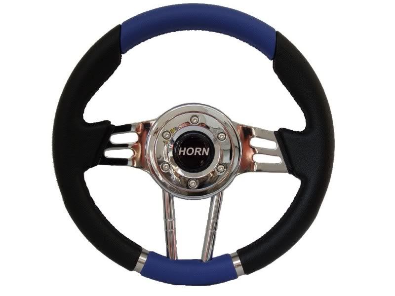 Blue V2 steering wheel VW TRANSPORTER T1 T2 T3 T4 horn eBay