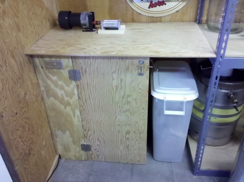 DIY Motorized grain mill... Homebrew Talk Beer, Wine, Mead, & Cider