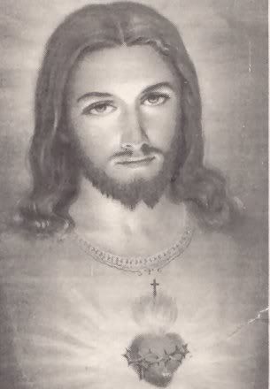 Jesus Traditional B&W Portrait photo jesustraditionalRED70.jpg