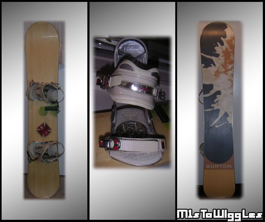 Snowboard • Burton Charger + Ride EX Bindings (152) • Snowboard •