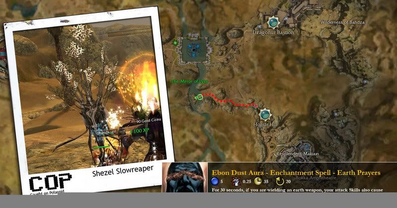 prophecies map guild wars. click for big map.