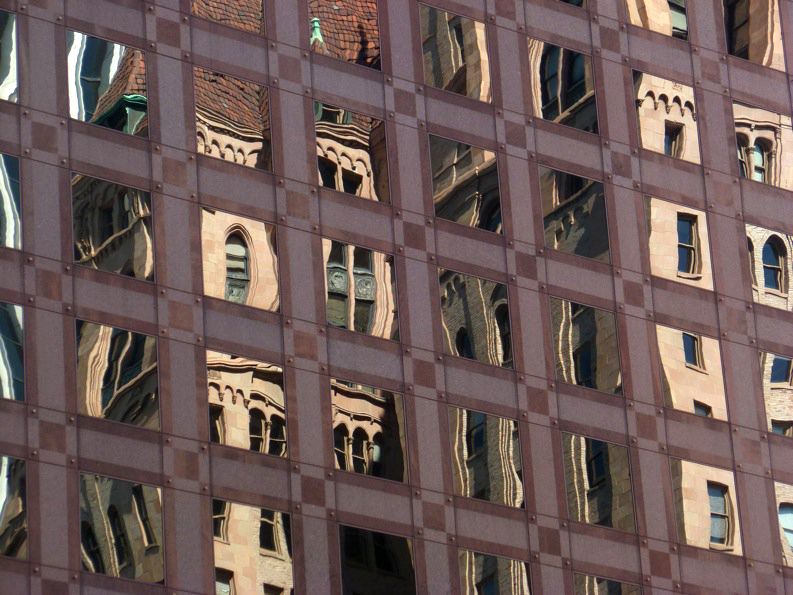 Reflet de buildings