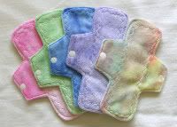 Minky Topped 7" Panty Liners