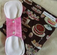 A Treat for Mama!  10" Minky Pad & Travel Size Wetbag