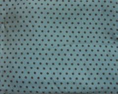 YPS  Chocolate Dots on Blue ~Semi Custom~