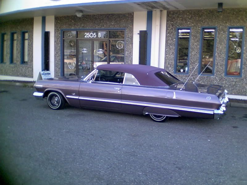 1963 IMPALA SS CONVERTIBLE FOR SALE FOR MORE INFO PLEASE CALL 206 853 