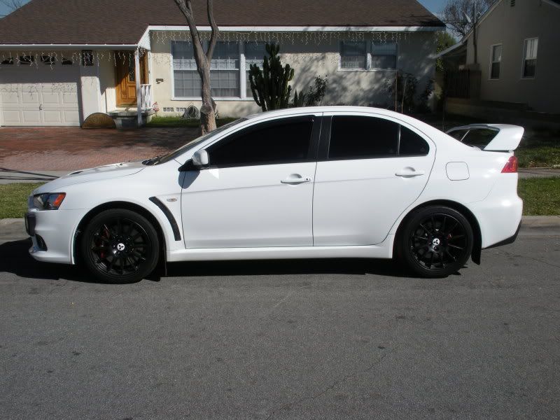 Fs Evo X window visors Mitsubishi Lancer Evolution Forum