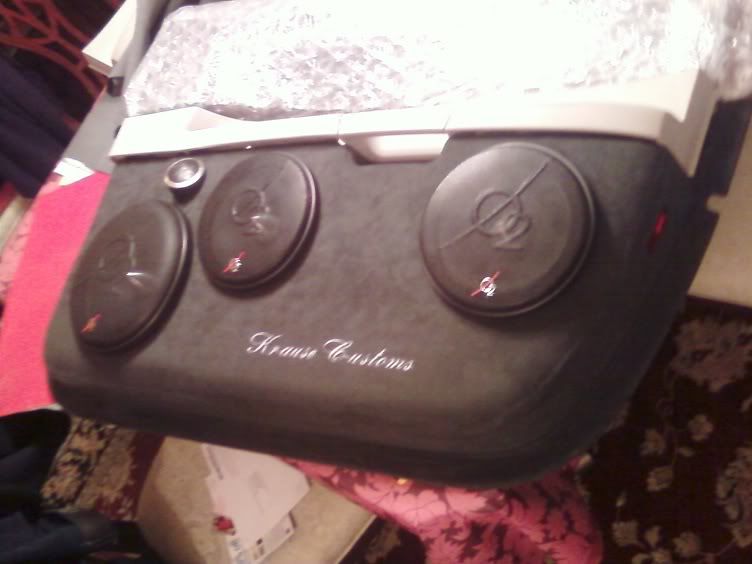 Sold Custom Door Panels 8 Speaker Suede Stiched Chrysler