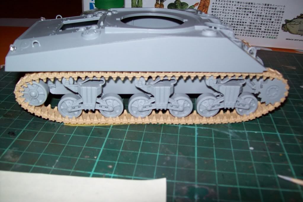 Dragon 1/35 Sherman Mk III - Work in Progress - Armour