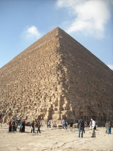 13. Looking up at the Great Pyramid Pictures, Images and Photos