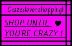 Go crazed over shopping with CRAZEDOVERSHOPPING ! :D â™¥