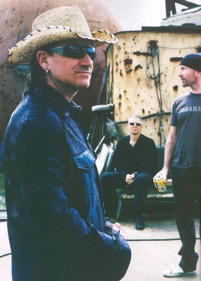 Bono, Adam Clayton, and the Edge