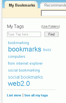 Yahoo!Bookmarks