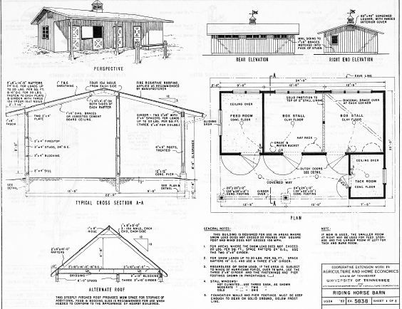 Goat Barn Plans