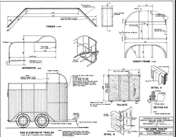 Trailer Smoker Plans