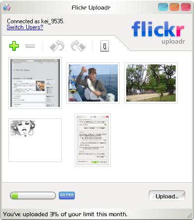Flickr Uploder