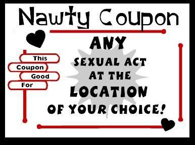 naughty coupon Pictures, Images and Photos