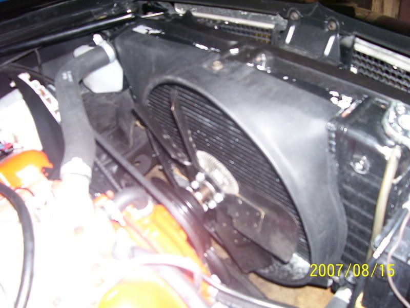 fan shroud depth on a 67/68 BB Team Camaro Tech