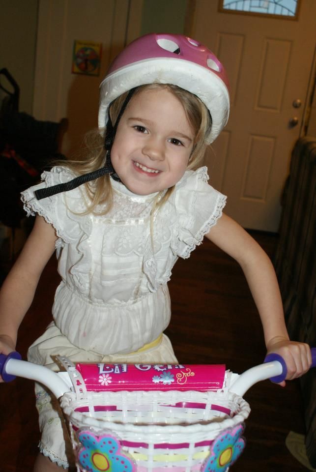 Her new bike!
