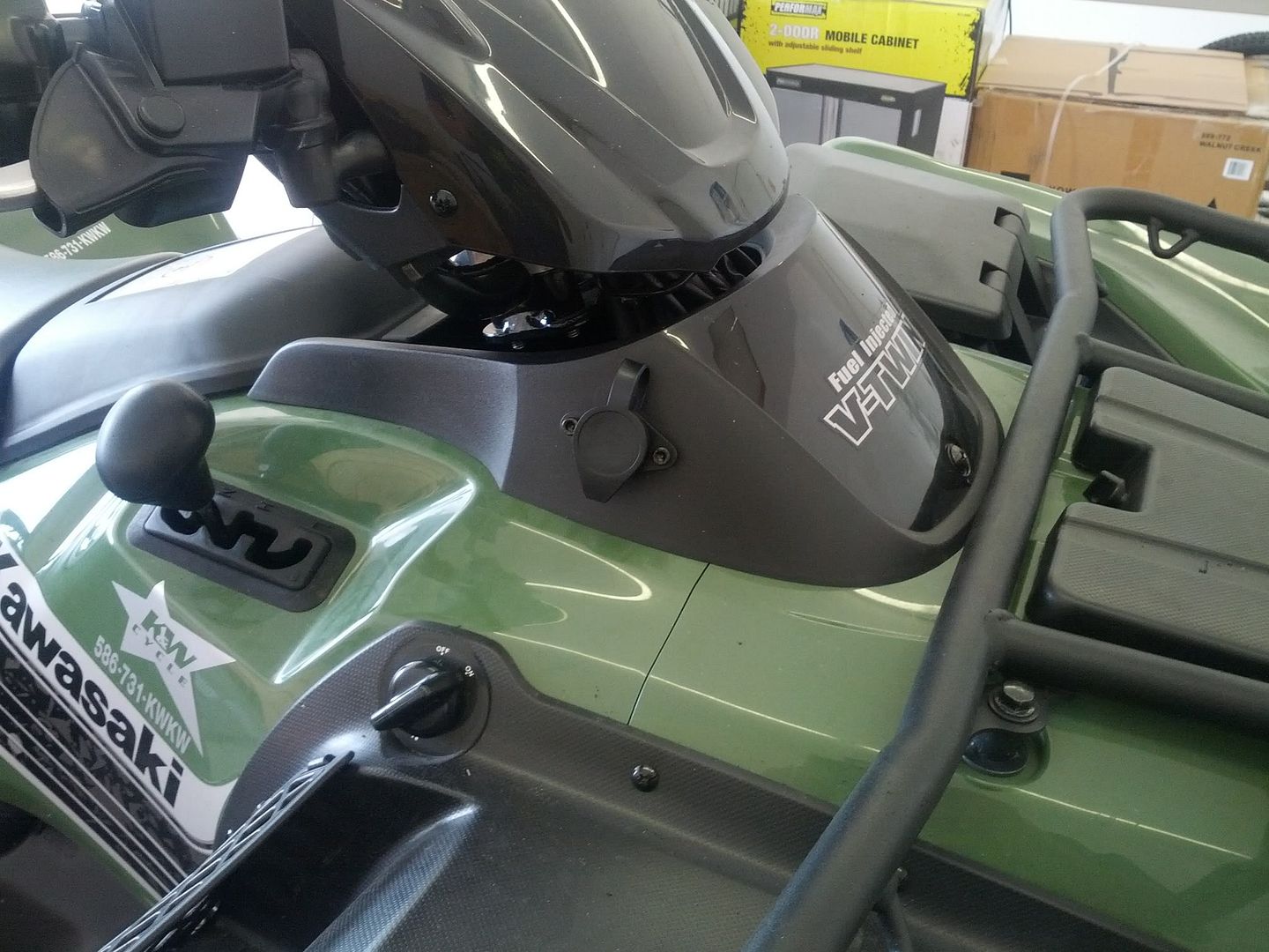 KFI Stealth 3500 (SE35) Winch Install/Review Kawasaki ATV Forum