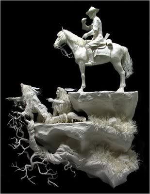 The Most Amazing Paper Sculptures 13 Incríveis esculturas de papel