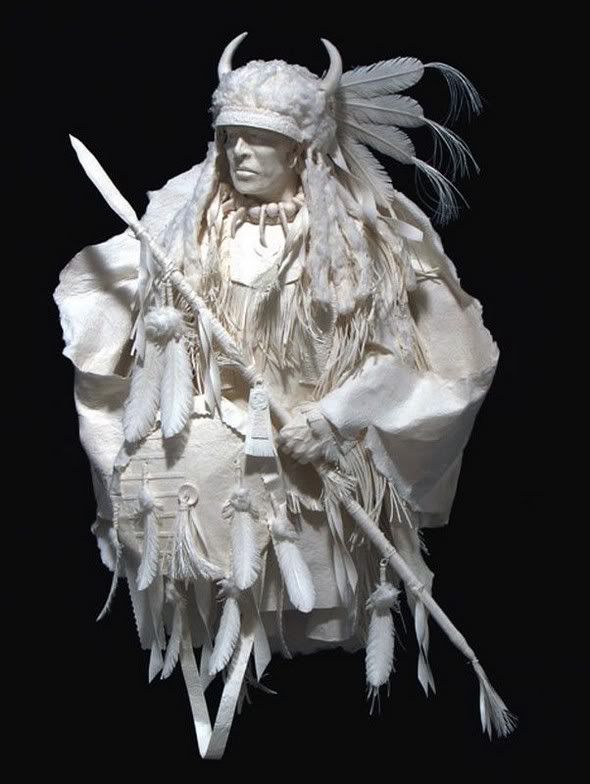 fantastic paper artwork06 Incríveis esculturas de papel