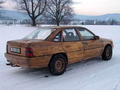 Pics Wooden Opel Vektra 3 Coisas incríveis feitas de madeira