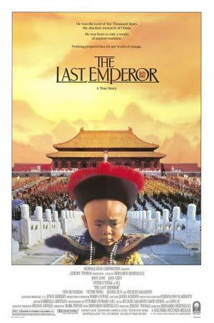 o ultimo imperador poster Os melhores filmes dos anos 80   parte2