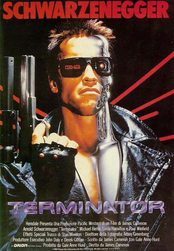the terminator terminator 297809 555 800 Os melhores filmes dos anos 80   parte2