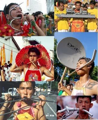 phuketvegetarianfestival03 Festival anual de bizarrices acontece na Tailândia 