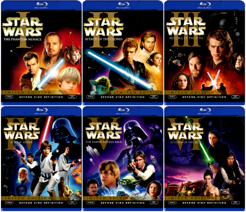 Star Wars: The Complete Saga on Blu-ray will be available for $139.99 