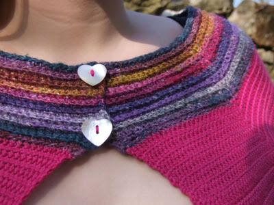 free crochet top pattern, treble stitch, double crochet stitch, single crochet stitch, free pink top, simple free pattern, Ravelry free pattern crochet