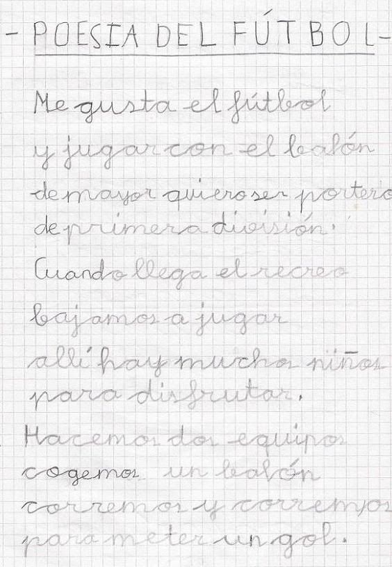 poesia del ni&ntilde;o portero 1