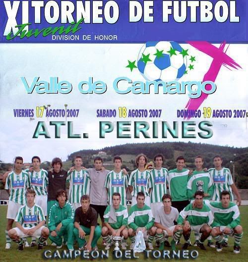 campeones del XI Torneo Valle de Camargo, Perines A, pretemporada 2007-08