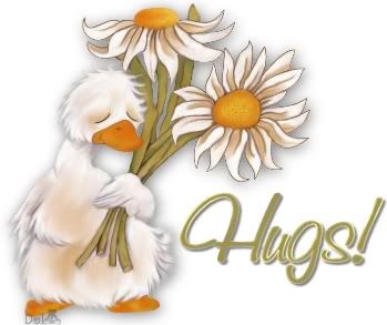 sleepy duck hugs