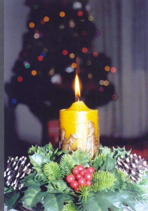  photo Christmas Candle by Chris Sorrenti Ottawa Canada early 1980.jpg