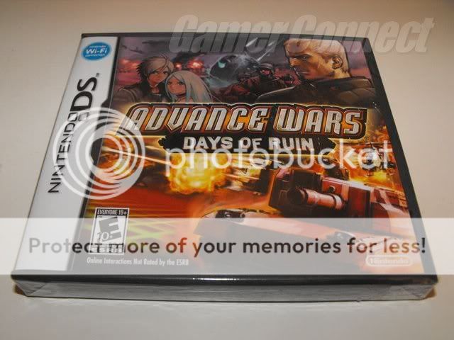 Advance Wars Days of Ruin Nintendo DS DSi Brand New OOP 045496739447 