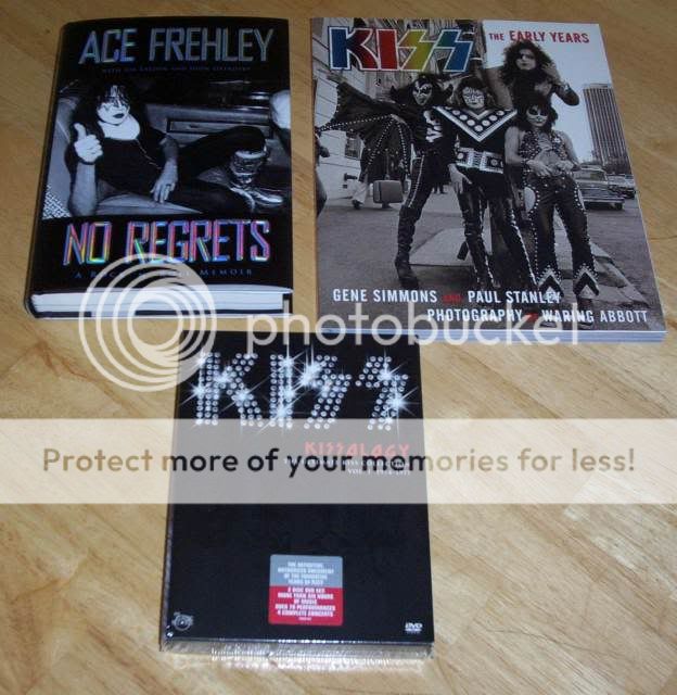 Autographed Ace Frehley No Regrets Book Kiss The Early Years Kissology 