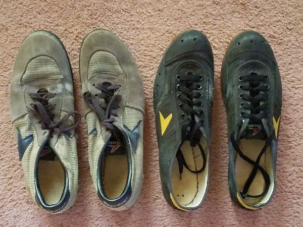 toe clip shoes