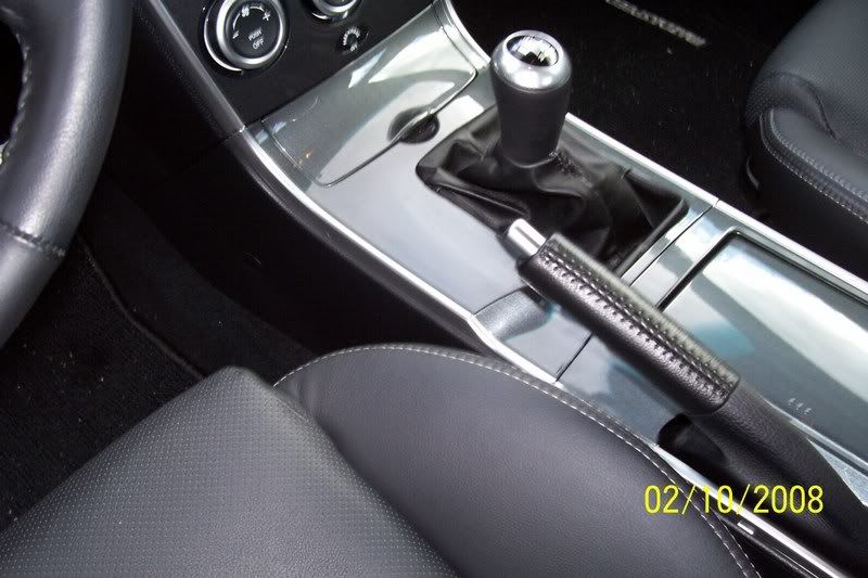 Made My Own Leather Shift Boot - Mazda 6 Forums : Mazda 6 Forum / Mazda